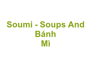 Soumi - Soups And Bánh Mì Logo