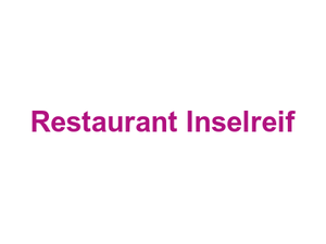 Restaurant Inselreif Logo