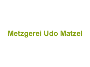 Metzgerei Udo Matzel Logo