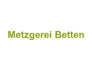 Metzgerei Betten Logo