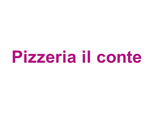 Pizzeria il conte Logo