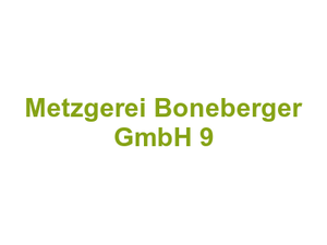 Metzgerei Boneberger GmbH 9 Logo
