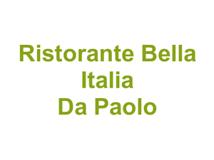 Ristorante Bella Italia Da Paolo Logo