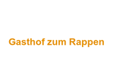Gasthof zum Rappen Logo