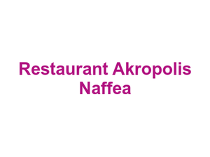 Restaurant Akropolis Naffea Logo