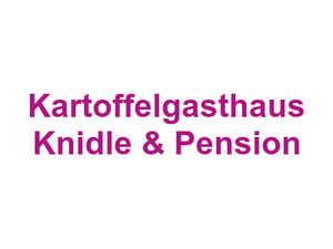 Kartoffelgasthaus Knidle & Pension Logo