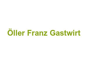 Öller Franz Gastwirt Logo