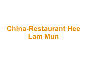 China-Restaurant Hee Lam Mun Logo