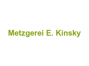 Metzgerei E. Kinsky Logo