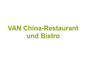 VAN China-Restaurant und Bistro Logo