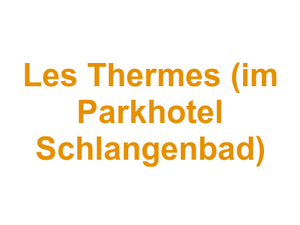 Les Thermes (im Parkhotel Schlangenbad) Logo