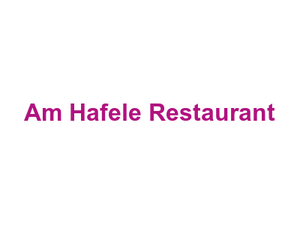 Am Hafele Restaurant Logo