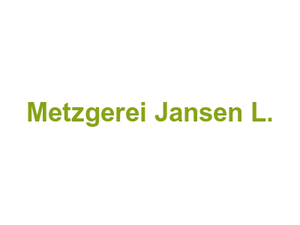 Metzgerei Jansen L. Logo