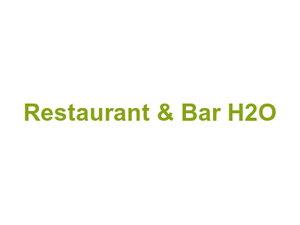 Restaurant & Bar H2O Logo
