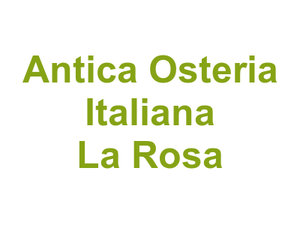 Antica Osteria Italiana La Rosa Logo