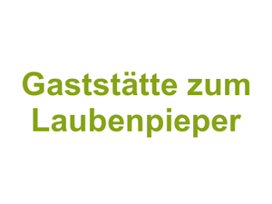 Gaststätte zum Laubenpieper Logo