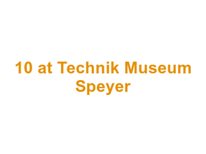 Restaurant im Hangar 10 at Technik Museum Speyer Logo