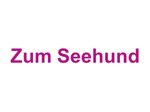 Zum Seehund Logo