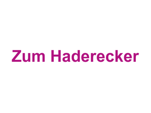 Zum Haderecker Logo