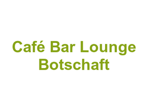 Café Bar Lounge Botschaft Logo