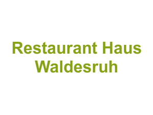 Restaurant Haus Waldesruh Logo