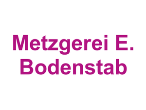 Metzgerei E. Bodenstab Logo