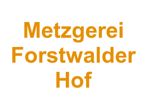 Metzgerei Forstwalder Hof Logo