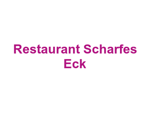 Restaurant Scharfes Eck Logo