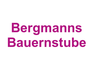 Bergmanns Bauernstube Logo