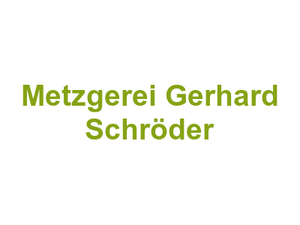 Metzgerei Gerhard Schröder Logo