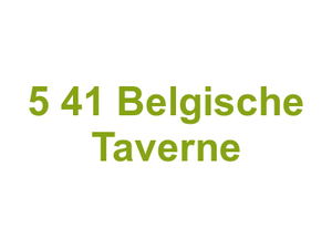 5' 41 Belgische Taverne Logo