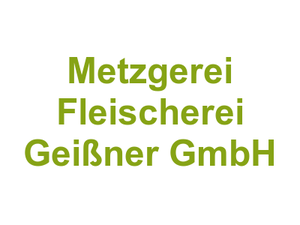 Metzgerei Fleischerei Geißner GmbH Logo