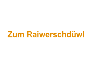 Zum Raiwerschdüw'l Logo