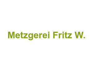 Metzgerei Fritz W. Logo