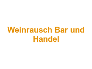 Weinrausch Bar und Handel Logo