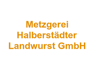 Metzgerei Halberstädter Landwurst GmbH Logo