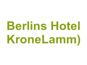 Berlins Lamm (im Hotel "Berlins Hotel KroneLamm") Logo