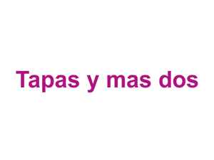 Tapas y mas dos Logo
