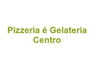 Pizzeria é Gelateria Centro Logo