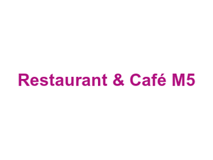Restaurant & Café M5 Logo