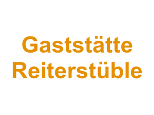 Gaststätte Reiterstüble Logo