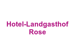 Hotel-Landgasthof Rose Logo