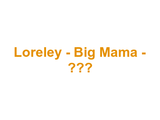 Panorama Restaurant Loreley - Big Mama - 大媽媽 Logo