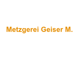 Metzgerei Geiser M. Logo