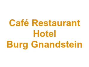 Café Restaurant Hotel Burg Gnandstein Logo