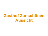 Gasthof Zur schönen Aussicht Logo