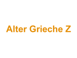 Alter Grieche Z Logo