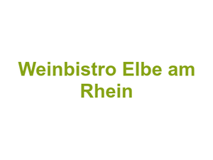 Weinbistro Elbe am Rhein Logo