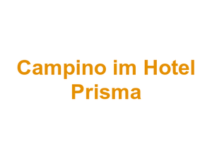 Campino im Hotel Prisma Logo