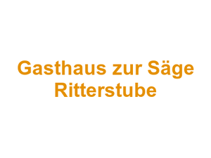Gasthaus zur Säge Ritterstube Logo